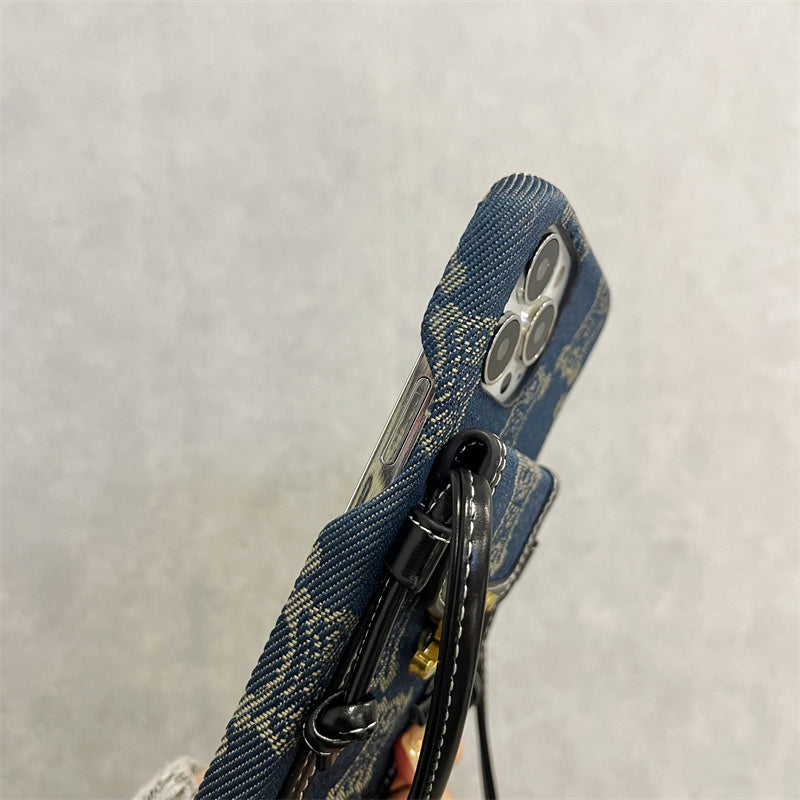 Trendy Canvas Crossbody Lanyard