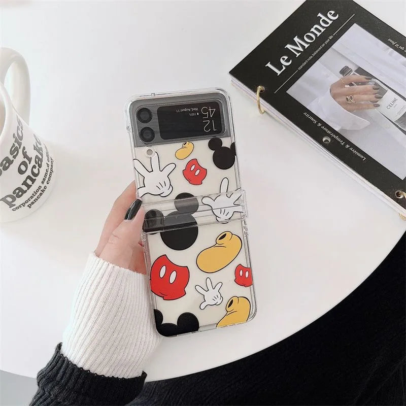 Cute Mickey Phone Case for Samsung Galaxy Z Flip Series