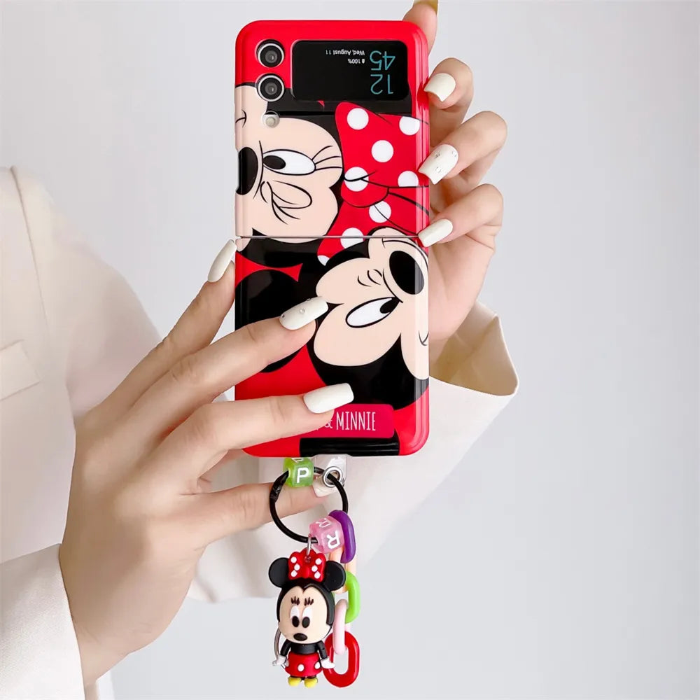 Cute Cartoon Pendant Cases for Samsung Galaxy Z Flip Series