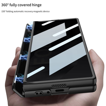 Magnetic Hinge Hidden Bracket Protective Case For Galaxy Z Series
