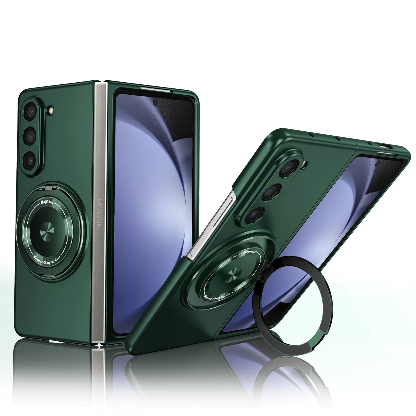 Full Protection Magnetic Kickstand Phone Case For Galaxy Z Series