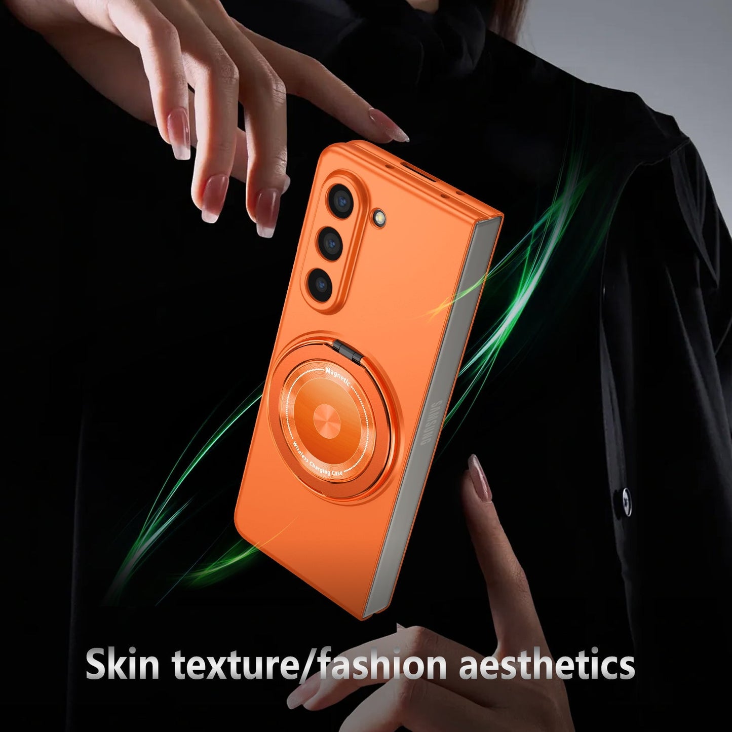 Full Protection Magnetic Kickstand Phone Case For Galaxy Z Series