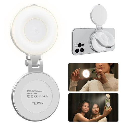 Phonico SnapRing 360 – 3-in-1 Magnetic LED Ring Light for Content Creation