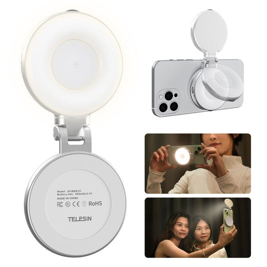 Phonico SnapRing 360 – 3-in-1 Magnetic LED Ring Light for Content Creation