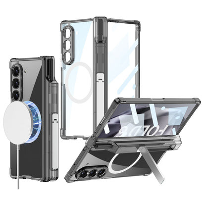 Magnetic Shockproof Phone Case With Pen Box For Galaxy Z Series