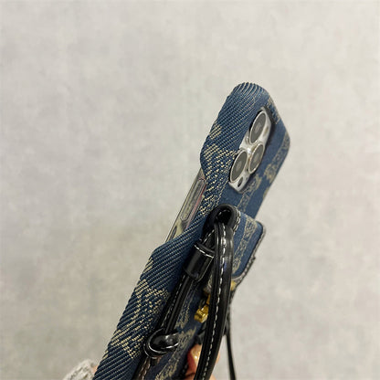 Trendy Canvas Crossbody Lanyard