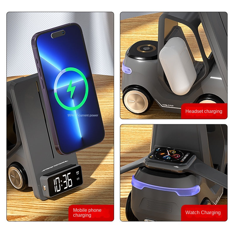 Universal Multifunction QI 5 in 1 Magnetic Wireless Charger