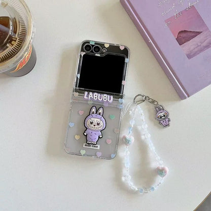 Labubu Cartoon Case for Samsung Galaxy Z Flip