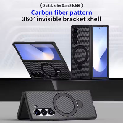 Carbon Fiber Magnetic Armor Case with 360° Ring Holder & Drop Protection