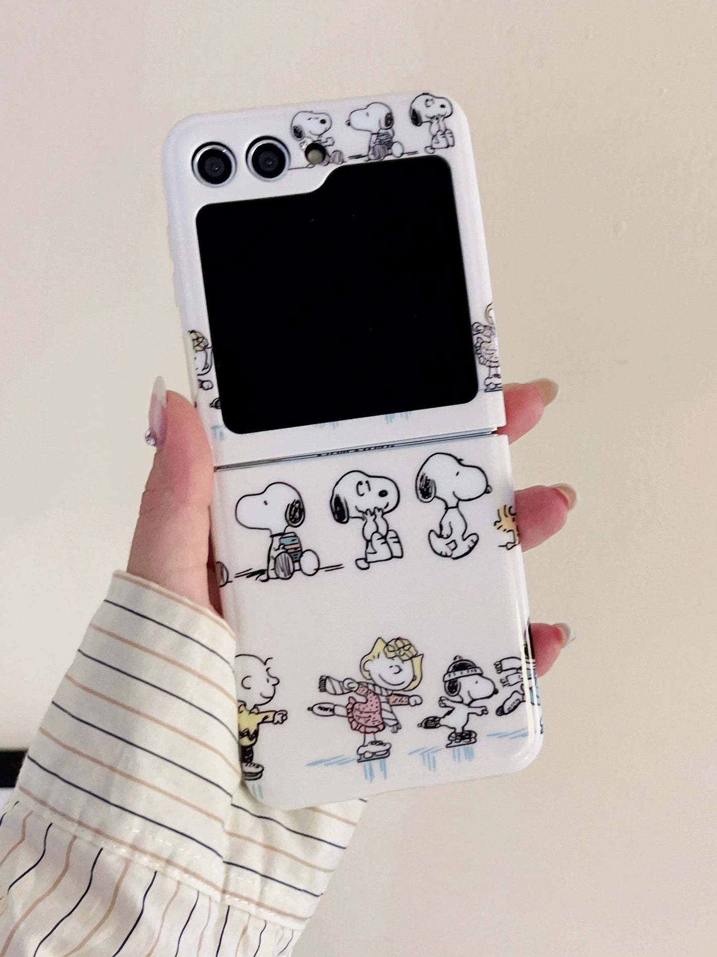 Cute Anime Snoopy 3D Case For Samsung Galaxy Z flip