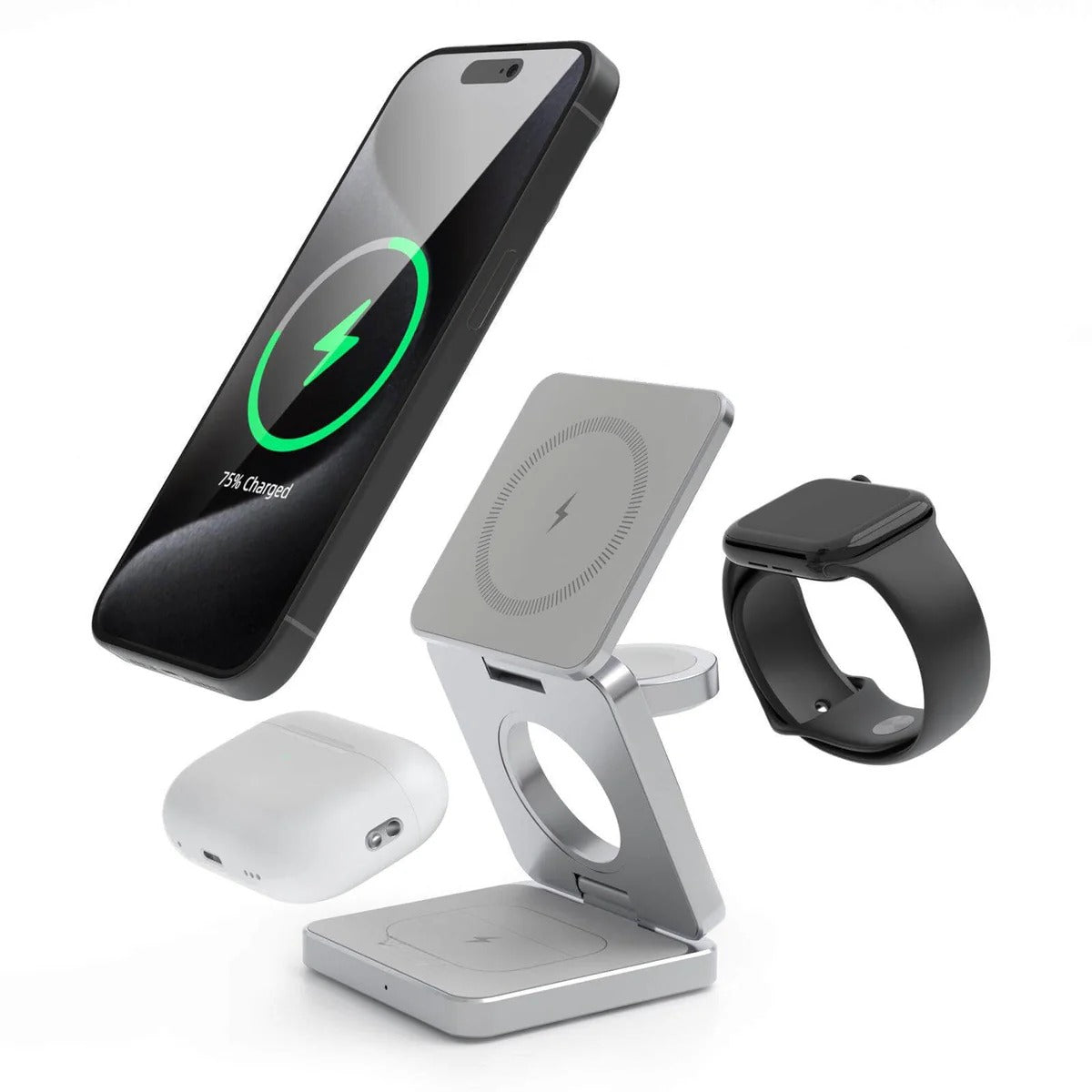 ChargeMaster Pro: The 3-in-1 Magnetic Power Station