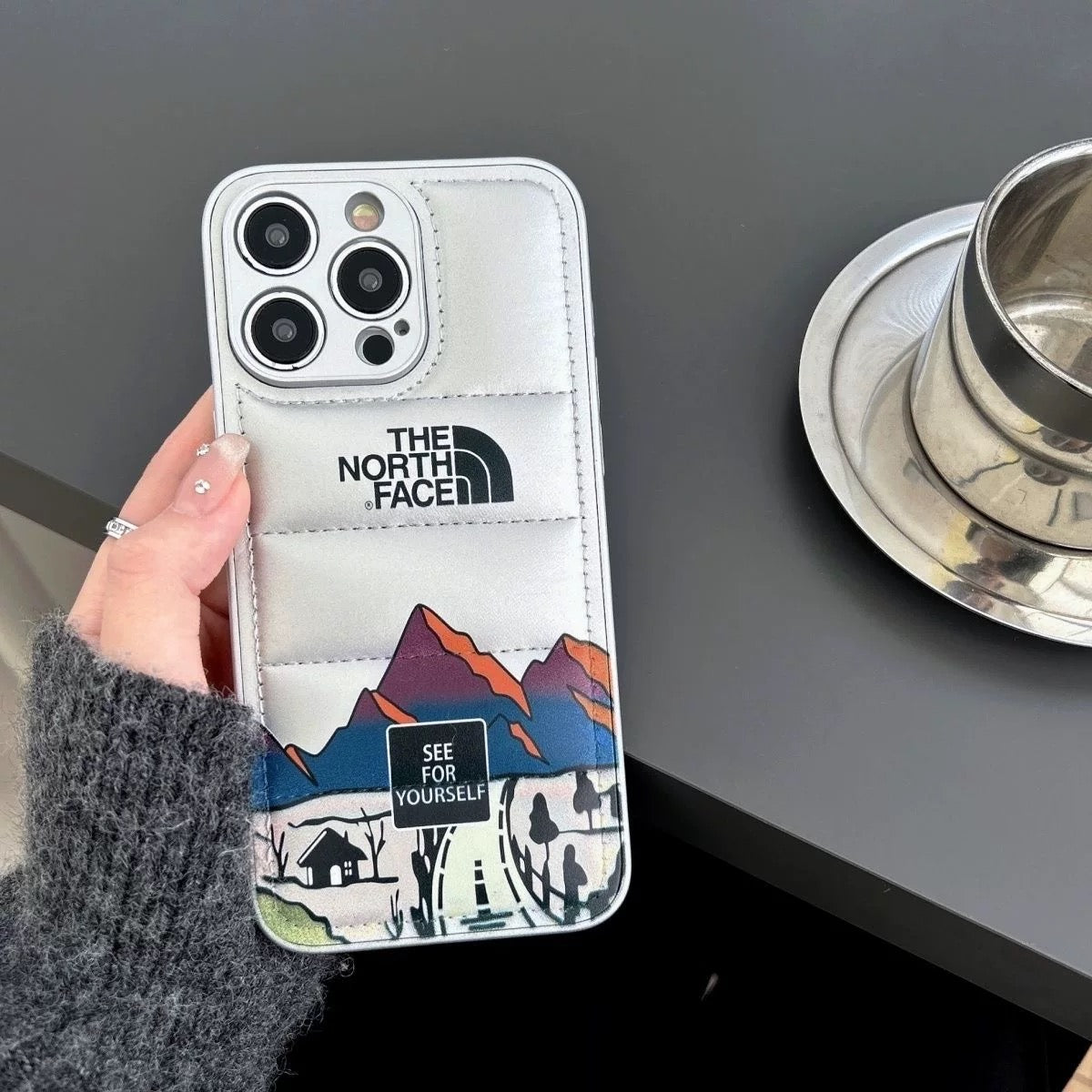 Mountains Looking NF iPhone Case