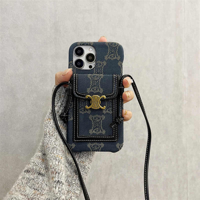 Trendy Canvas Crossbody Lanyard