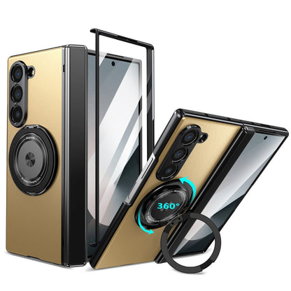 360° Magnetic Bracket Shockproof Case With Screen Protector For Galaxy Z Fold