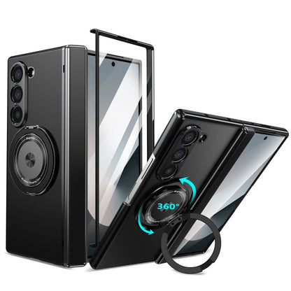 360° Magnetic Bracket Shockproof Case With Screen Protector For Galaxy Z Fold
