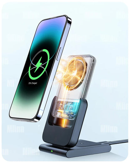 MagFold Pro+: The 3-in-1 PowerHub for Effortless Charging