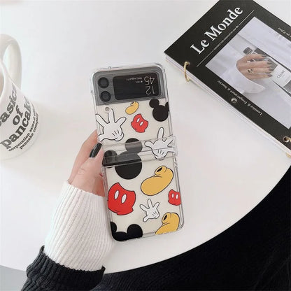 Cute Mickey Phone Case for Samsung Galaxy Z Flip Series