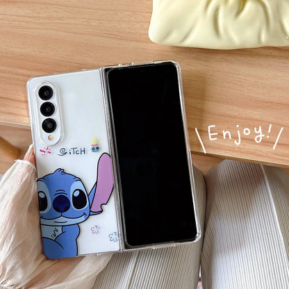 Cute Stitch Phone Case for Samsung Galaxy Z Flip & Z Fold series