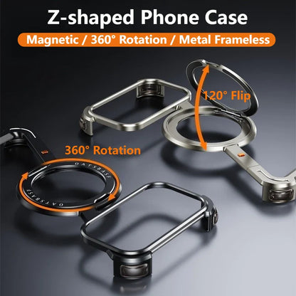 Titanium Z-Shaped Magnetic Ring Case