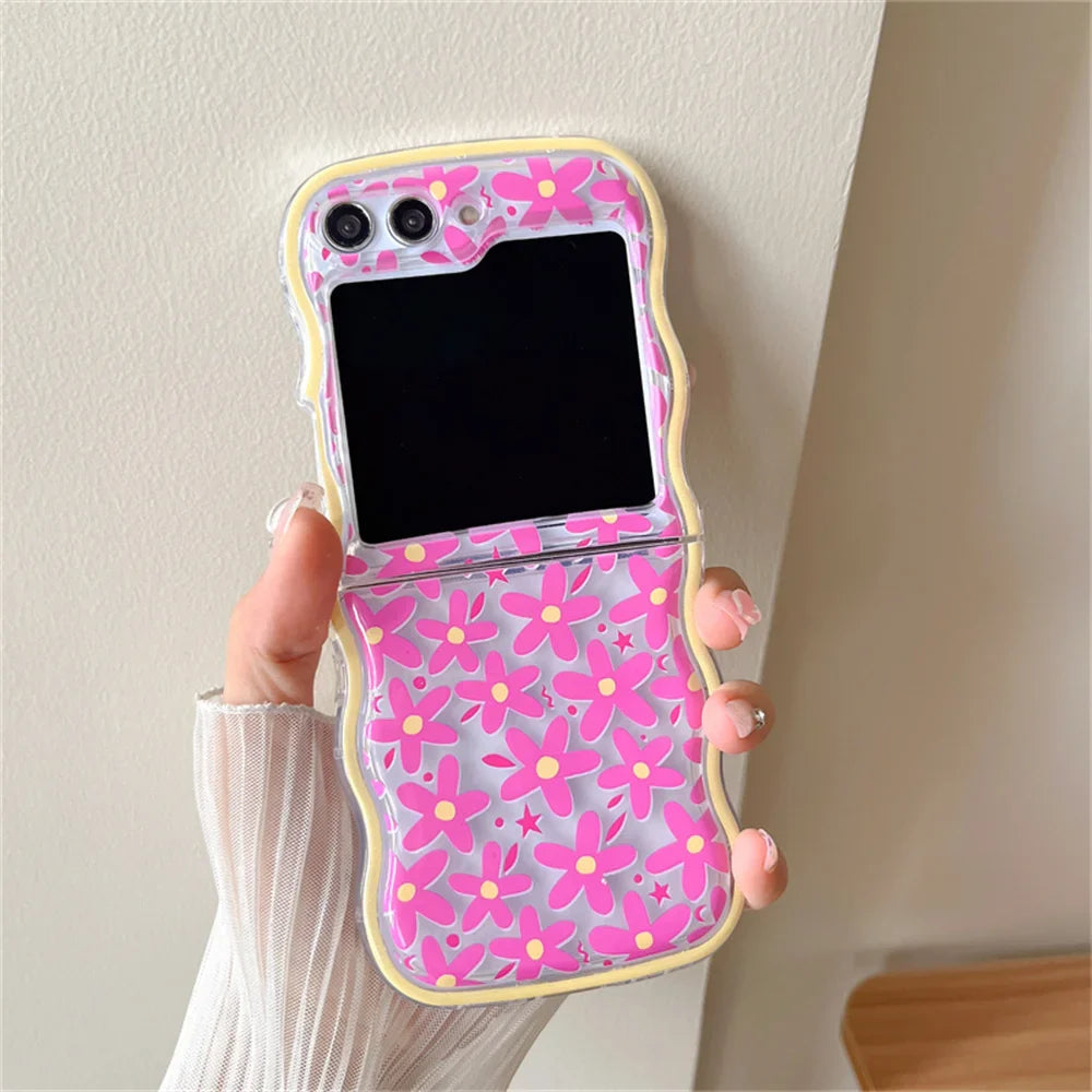 Colorful Flower Case for Samsung Z Flip Series
