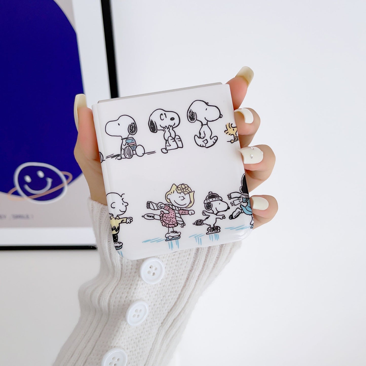 Cute Anime Snoopy 3D Case For Samsung Galaxy Z flip