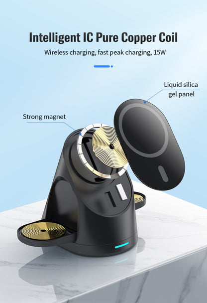MagCharge Trio: The 3-in-1 Magnetic Charging Dock for iPhone