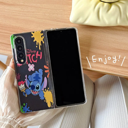 Cute Stitch Phone Case for Samsung Galaxy Z Flip & Z Fold series