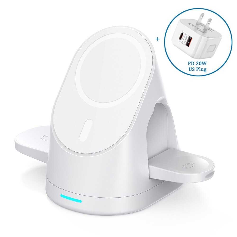 MagCharge Trio: The 3-in-1 Magnetic Charging Dock for iPhone