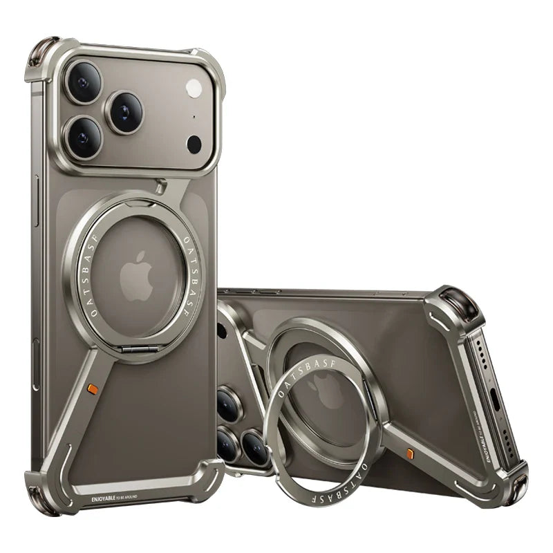 Titanium Z-Shaped Magnetic Ring Case