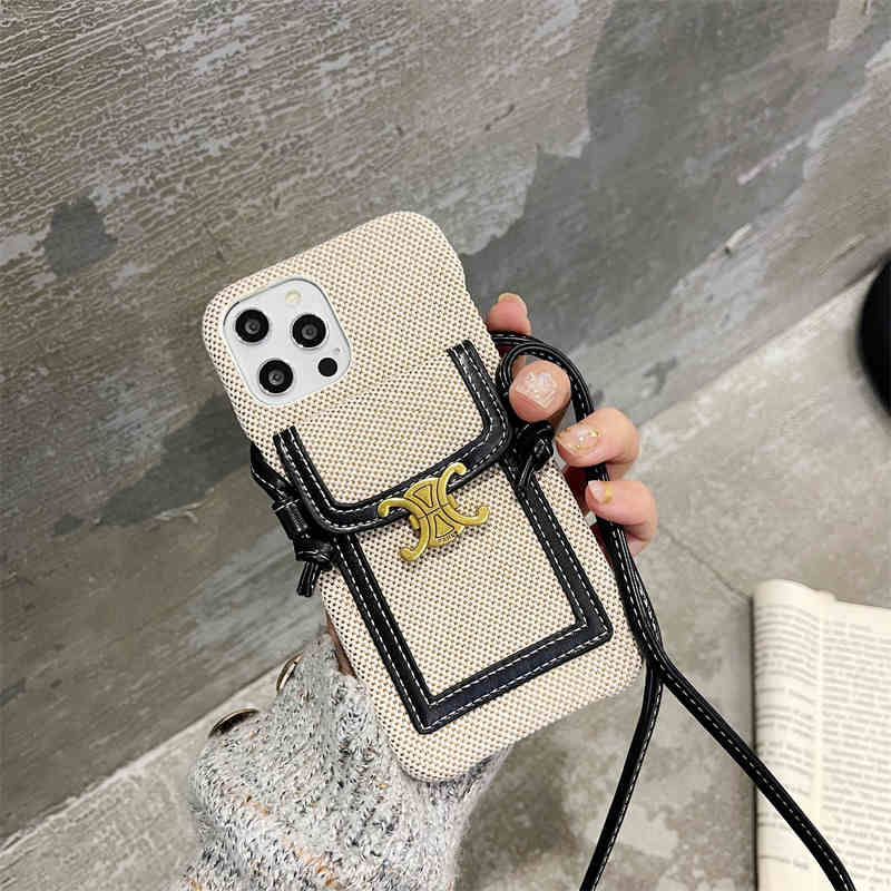 Trendy Canvas Crossbody Lanyard