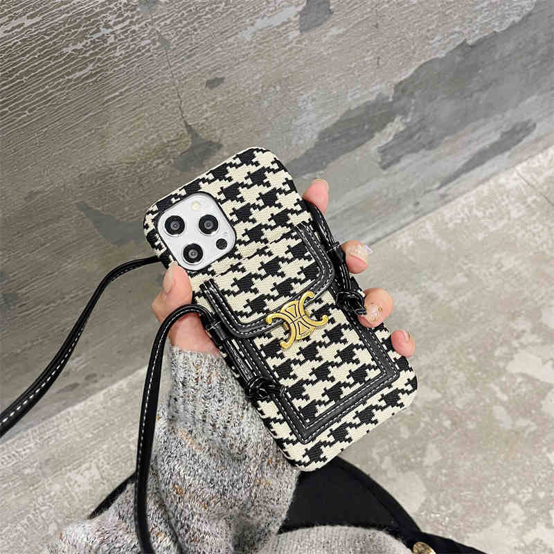 Trendy Canvas Crossbody Lanyard