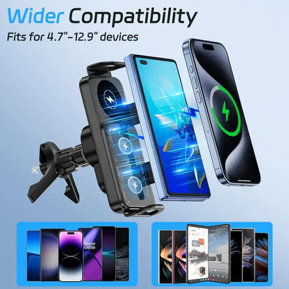 360 Rotating Fast Car Wireless Charger