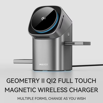 Maxco PowerFold 3-in-1 Charging Hub – Phone, Watch & AirPods Compatible