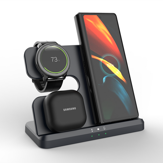 Z Fold :  3-in-1 Charger for Watch, Buds & Phone
