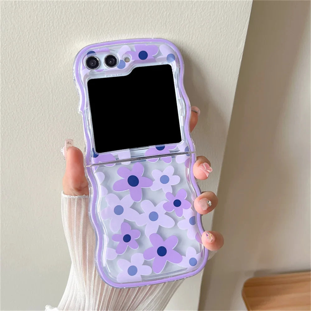 Colorful Flower Case for Samsung Z Flip Series