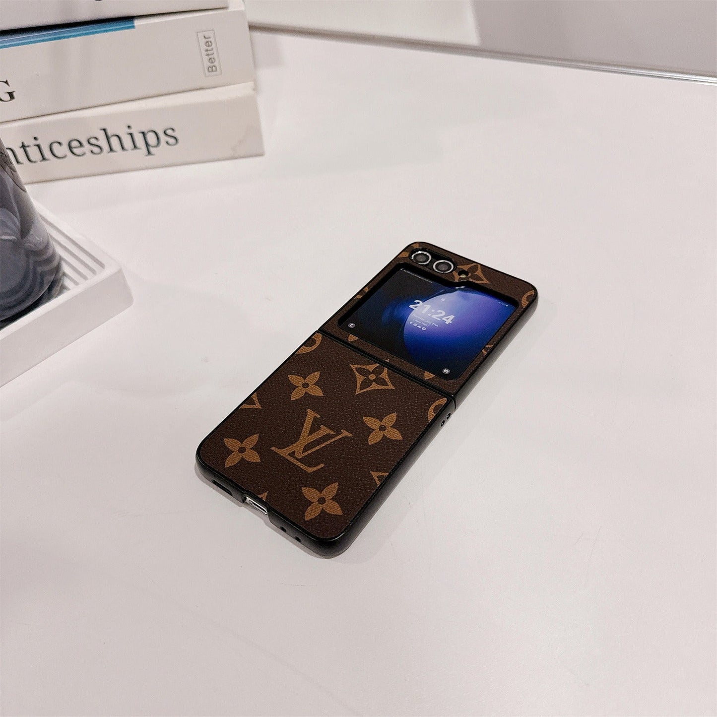 Luxury Leather Case for Galaxy Z Flip Series