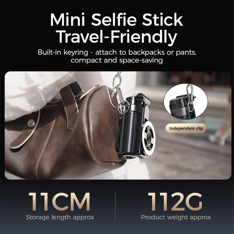 4-in-1 Magnetic Selfie & Vlogging Stick By Phonico