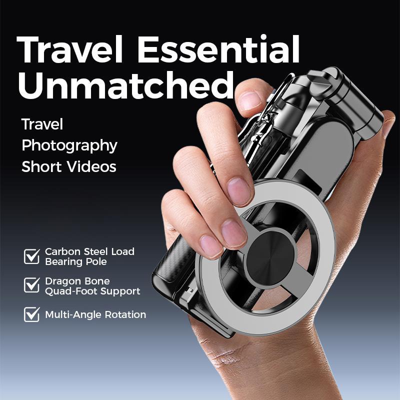 4-in-1 Magnetic Selfie & Vlogging Stick By Phonico