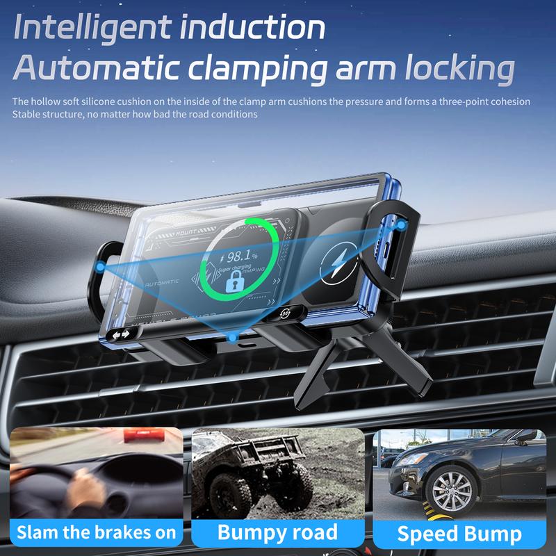 360 Rotating Fast Car Wireless Charger