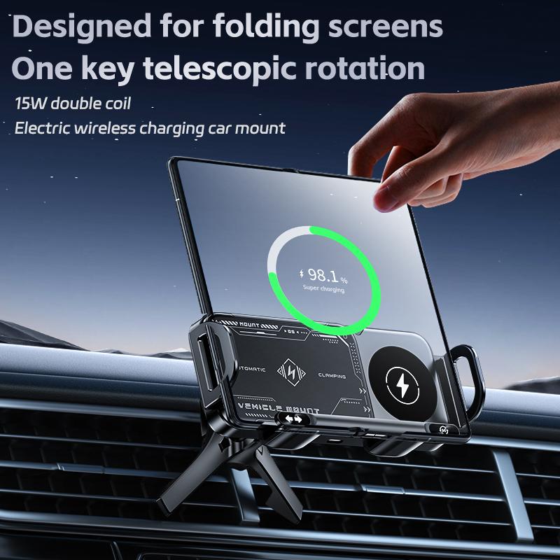 360 Rotating Fast Car Wireless Charger