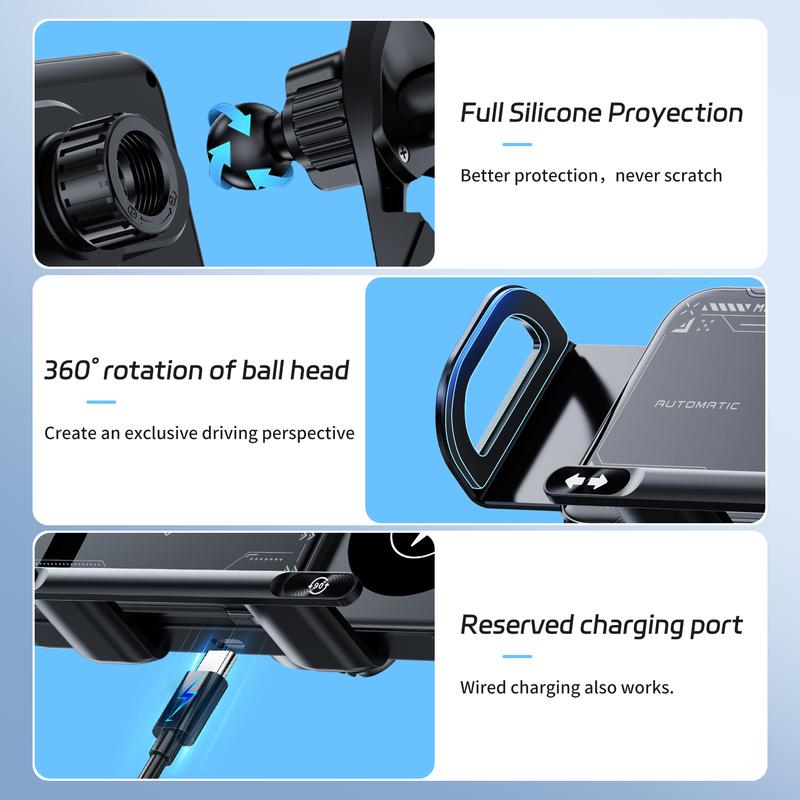 360 Rotating Fast Car Wireless Charger